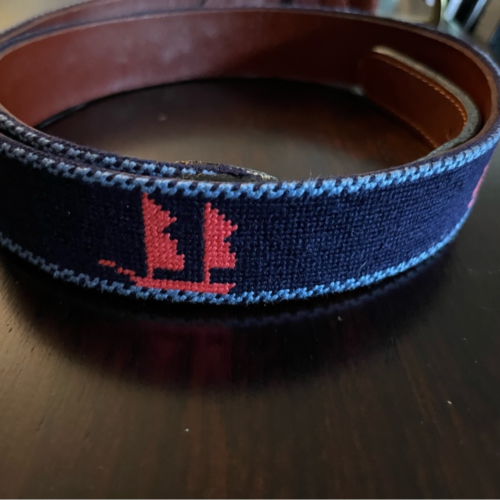 Smathers & Branson Sailboat Belt size 38
